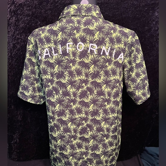 Sandrine Rose x Free People Hawaiian Pearl Snap Palm Cali Havana Shirt. Size S I - Picture 3 of 6